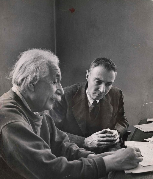 Einstein and Oppenheimer_Alfred Eisenstaedt_journal of wild culture 2024.jpg