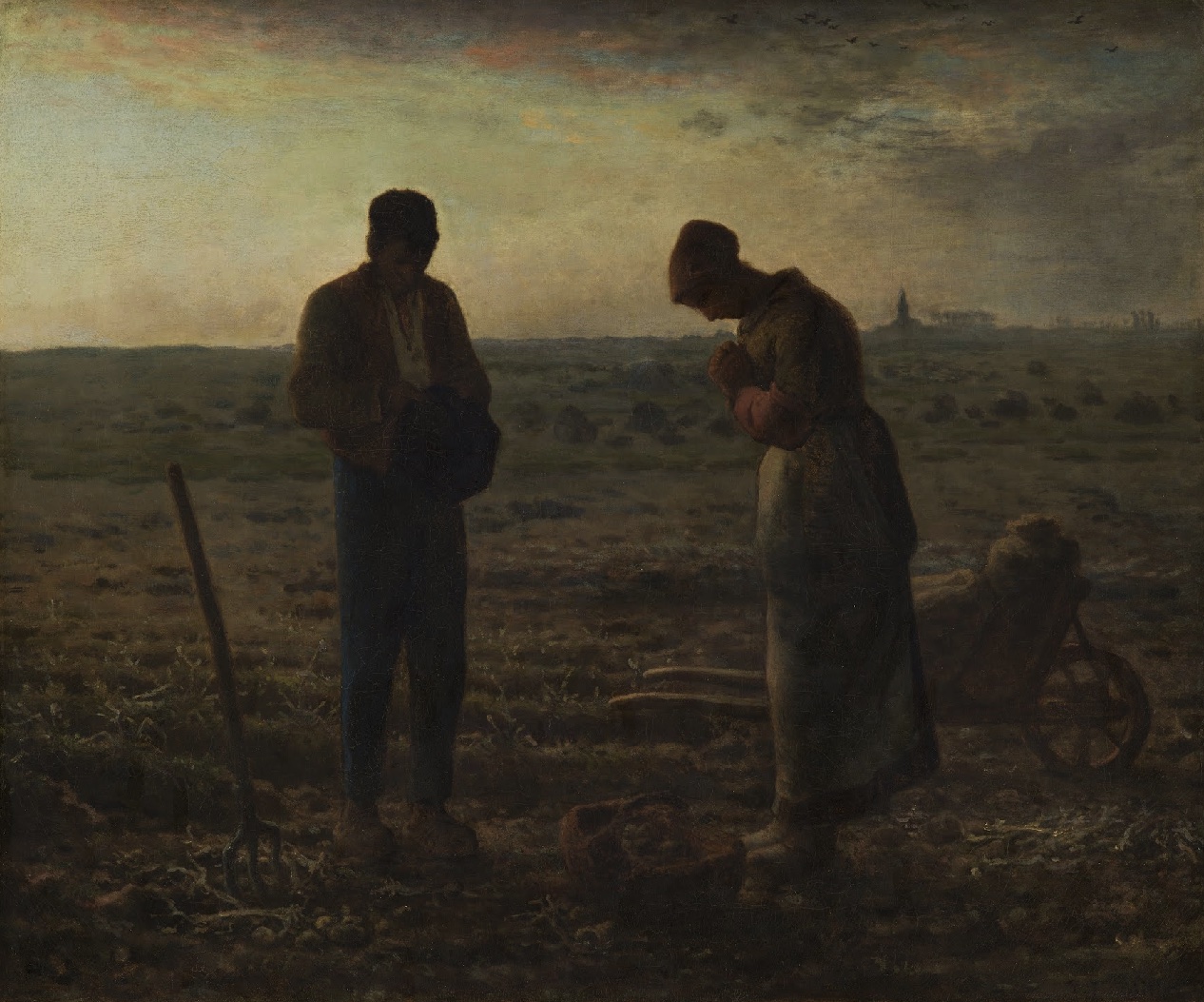 The Angelus, Millet, journal of wild culture ©2021